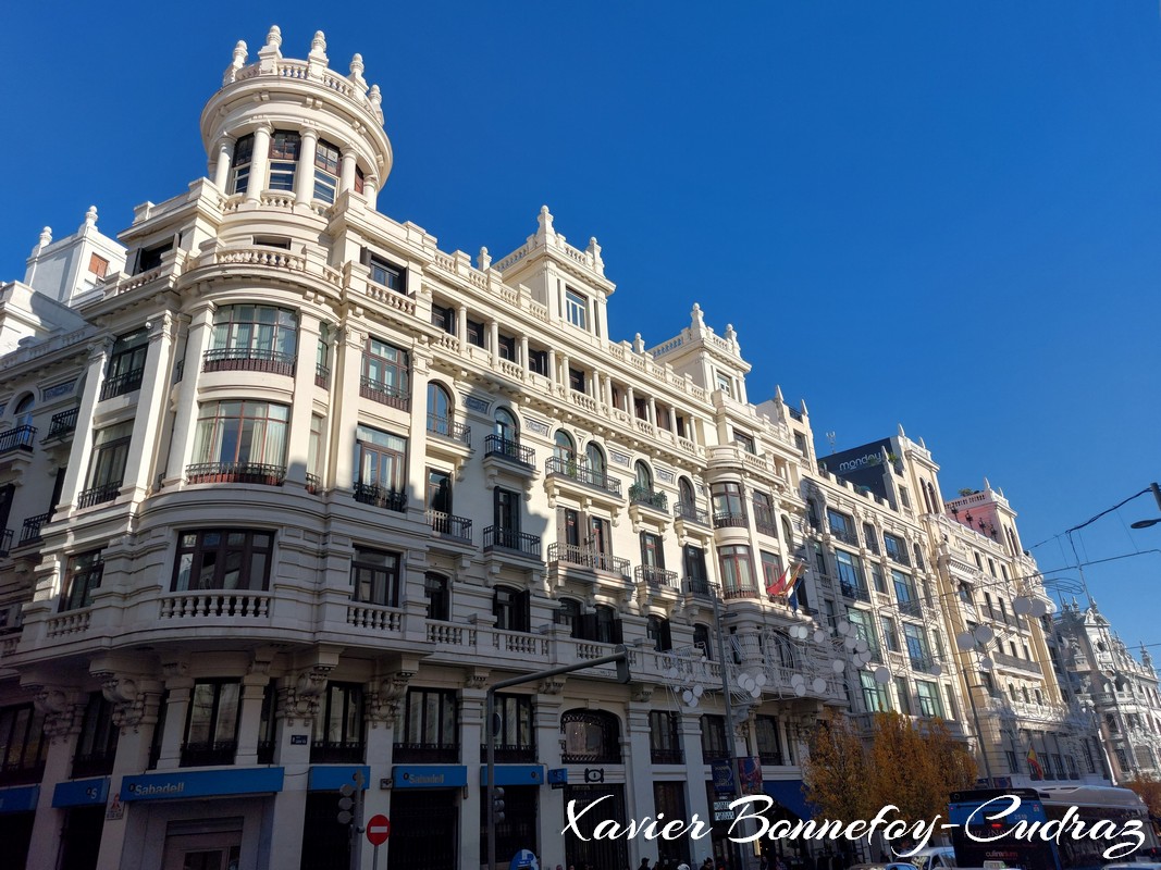 Madrid - Calle Gran Via
Mots-clés: ESP Espagne geo:lat=40.41929972 geo:lon=-3.69821638 geotagged Las Cortes Madrid Calle Gran Via