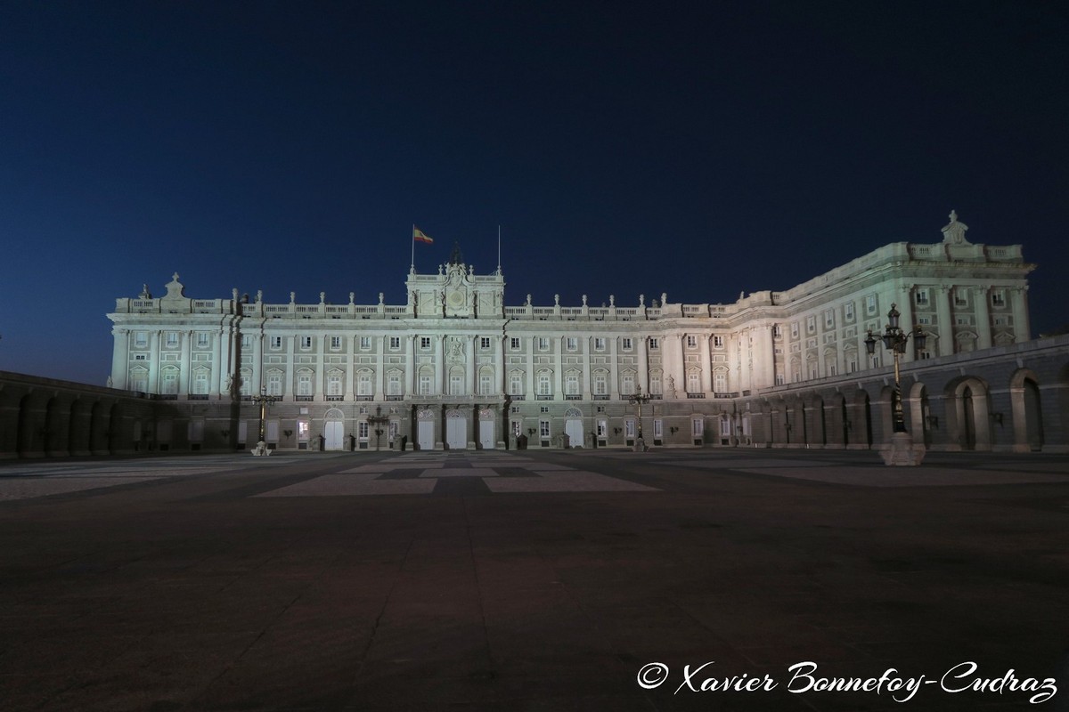 Madrid
Mots-clés: ESP Espagne geo:lat=40.41654373 geo:lon=-3.71444614 geotagged Madrid Palacio Nuit Palacio Real