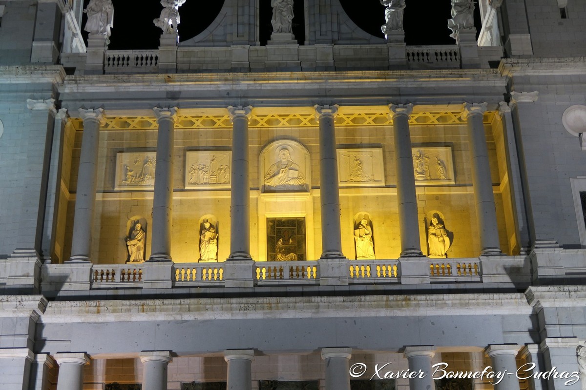 Madrid
Mots-clés: ESP Espagne geo:lat=40.41633135 geo:lon=-3.71433885 geotagged Madrid Palacio Nuit Catedral de Santa María la Real de la Almudena Eglise