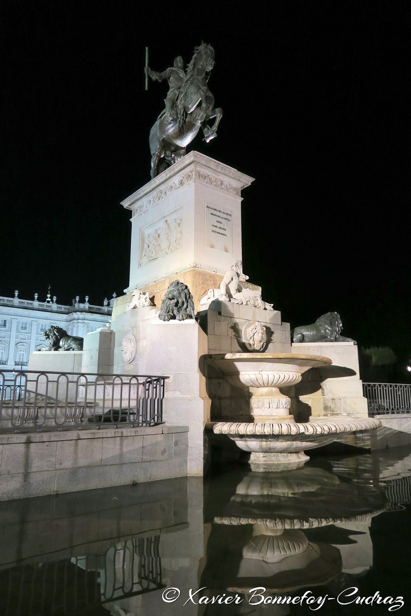 Madrid
Mots-clés: ESP Espagne geo:lat=40.41827565 geo:lon=-3.71207016 geotagged Madrid Opera Nuit Plaza de Oriente sculpture Monumento a Felipe IV