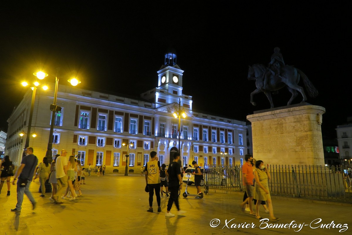 Madrid
Mots-clés: ESP Espagne geo:lat=40.41698582 geo:lon=-3.70376249 geotagged Madrid Sol Nuit Real Casa de Correos