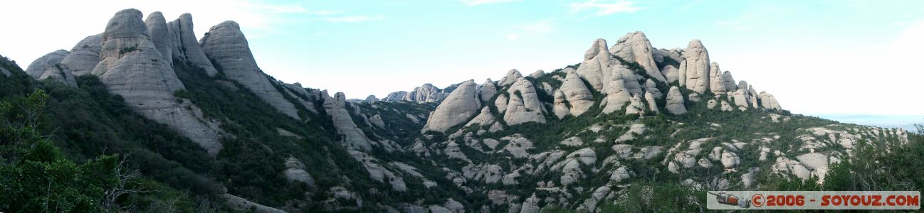 Vue panoramique de Montserrat
Mots-clés: Catalogne Espagne Montserrat cremallera funicular monestir san joan santa maria virgen negra