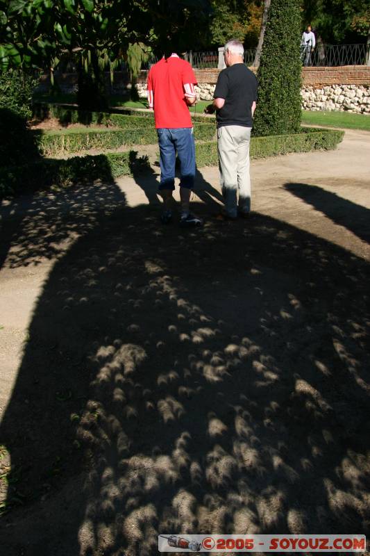 Looking at the phase of the eclipse by reflection
