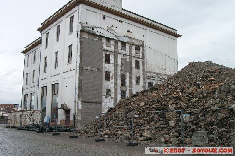 Brasserie Kronenbourg
Destruction des bâtiments de l'ancienne usine
