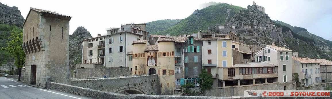 Panoramique Entrevaux
