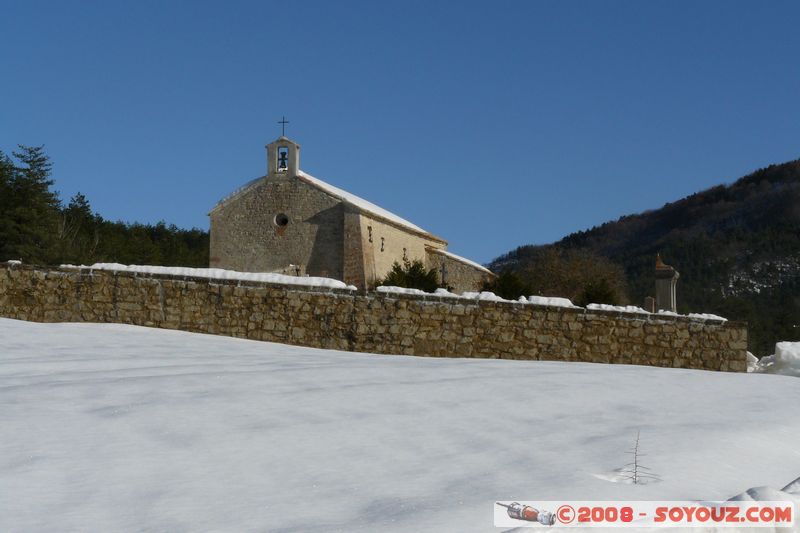 Vergons - Chapelle Notre-Dame de Valvert
Mots-clés: Eglise Neige