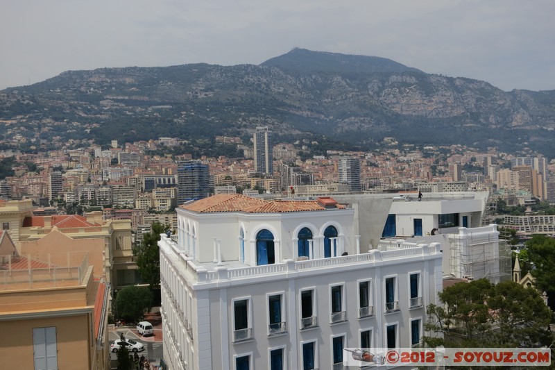 Monaco - vue sur la ville depuis le Musée Océanographique
