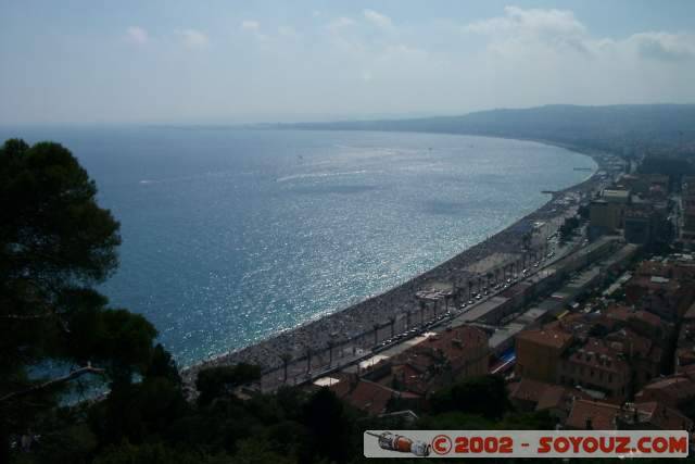 Nice depuis la Colline du Chateau
