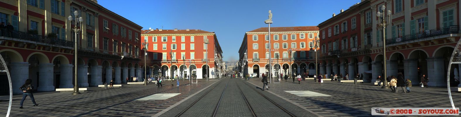 Nice - Place Massena - panorama
Mots-clés: panorama