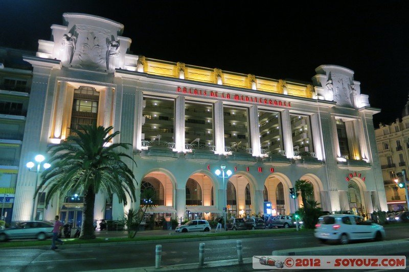 Nice by Night - Promenade des Anglais - Hotel Palais de la Méditerannée
Mots-clés: FRA France geo:lat=43.69469841 geo:lon=7.26320207 geotagged Nice Provence-Alpes-CÃ´te d&#039;Azur Nuit