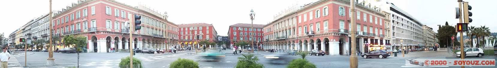 Nice - Panorama place Massena
