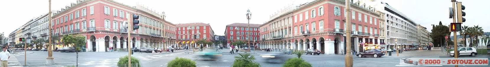 Nice - Panorama place Massena
