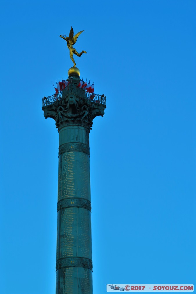 Paris - Colonne de Juillet
Mots-clés: Bastille FRA France geo:lat=48.85271498 geo:lon=2.36972094 geotagged le-de-France Paris 11 Place de la Bastille