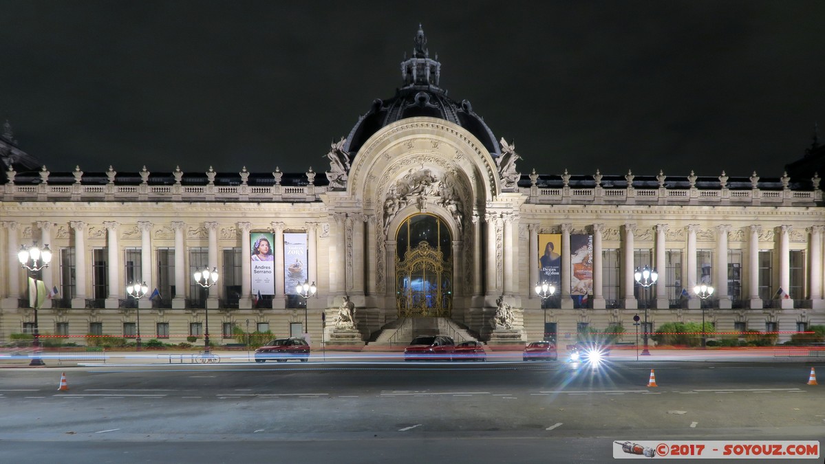 Paris by night - Petit Palais
Mots-clés: Champs-Elysées FRA France geo:lat=48.86611220 geo:lon=2.31339455 geotagged le-de-France Paris 08 Nuit Jardins des Champs-Élysées Petit Palais