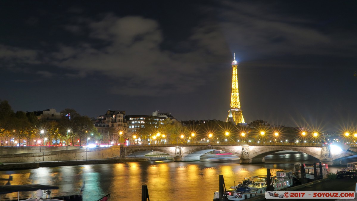 Paris by night - Tour Eiffel et Pont des Invalides
Mots-clés: Champs-Elysées FRA France geo:lat=48.86437245 geo:lon=2.31319070 geotagged le-de-France Paris 07 Nuit La Seine Riviere Port des Champs-Élysées Tour Eiffel Lumiere