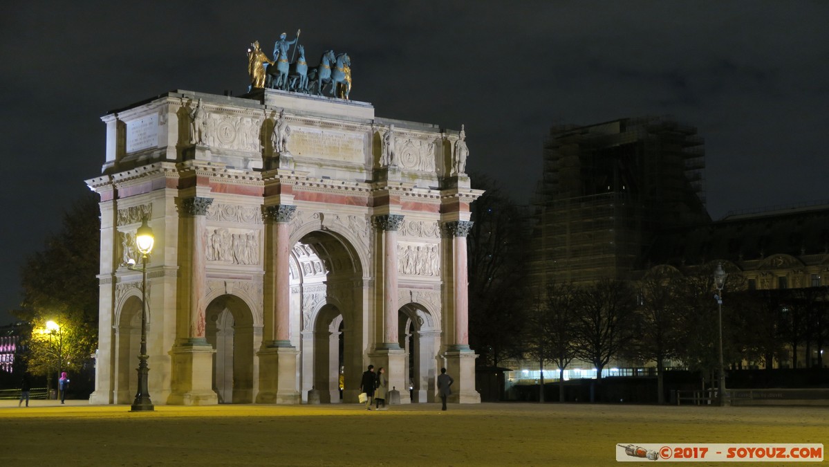 Paris by night - Arc de Triomphe du Carrousel
Mots-clés: FRA France geo:lat=48.86111866 geo:lon=2.33351111 geotagged le-de-France Paris 01 Paris 04 Ancien - Quartier Louvre Nuit Musee du Louvre Arc de Triomphe du Carrousel