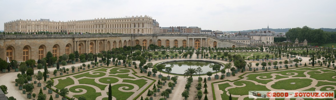 Chateau de Versailles - Orangerie - panoramique
Mots-clés: patrimoine unesco panorama