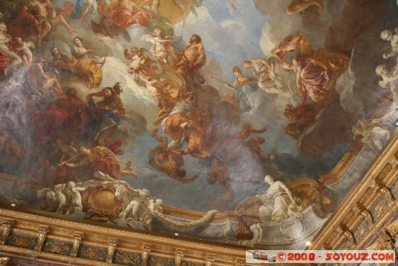 Chateau de Versailles - l'Apotheose d'Hercule
Mots-clés: patrimoine unesco peinture