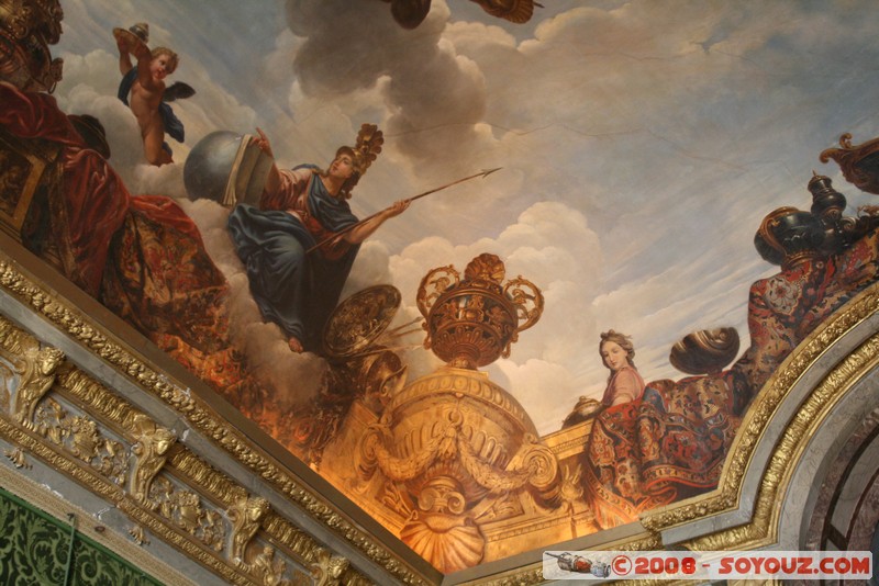 Chateau de Versailles - salon de l'Abondance
Mots-clés: patrimoine unesco peinture