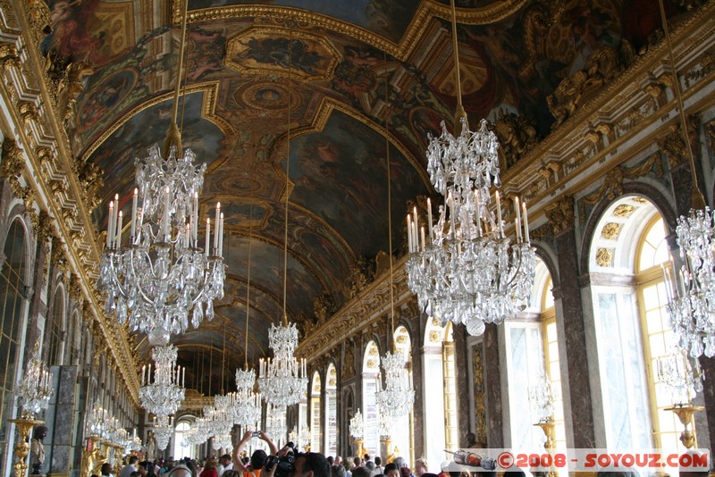 Chateau de Versailles - Galerie des Glaces
Mots-clés: patrimoine unesco