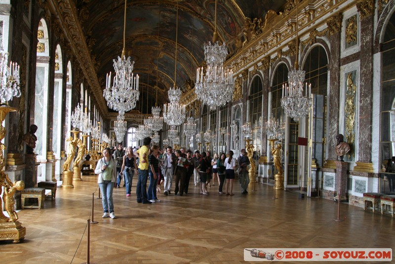 Chateau de Versailles - Galerie des Glaces
Mots-clés: patrimoine unesco