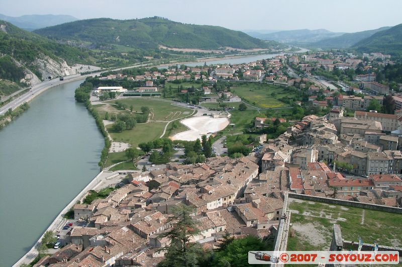 Vue sur Sisteron
