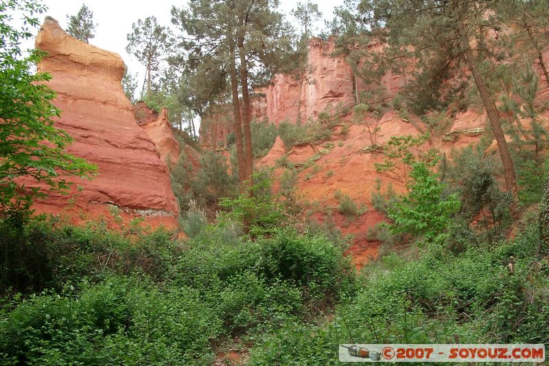 Le sentier des Ocres
