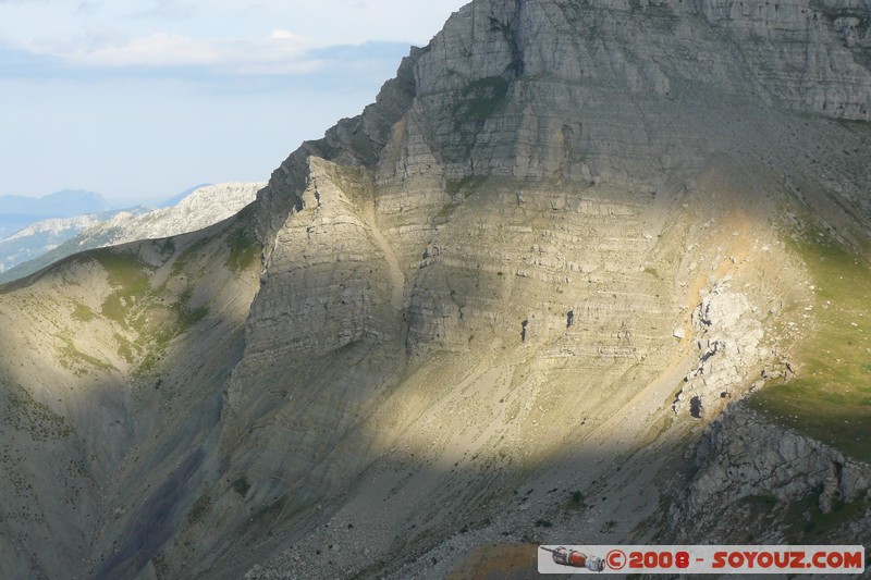 Mont Chiran - vue sur le Mourre de Chanier

