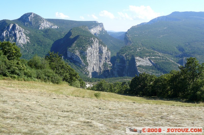 Rougon - vue sur les Gorges du Verdon
