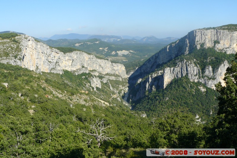 Rougon - vue sur les Gorges du Verdon
