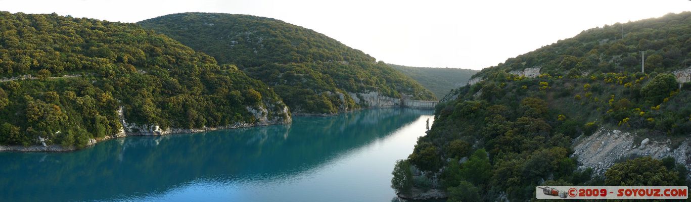 Lac de Sainte-Croix - panorama
Mots-clés: Lac barrage panorama