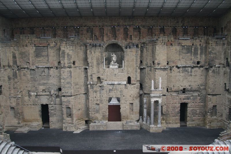 Theatre antique d'Orange
Mots-clés: Ruines Romain patrimoine unesco