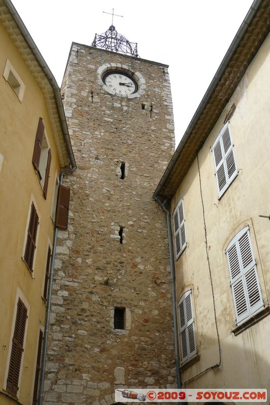 Aups - La tour de l'horloge
