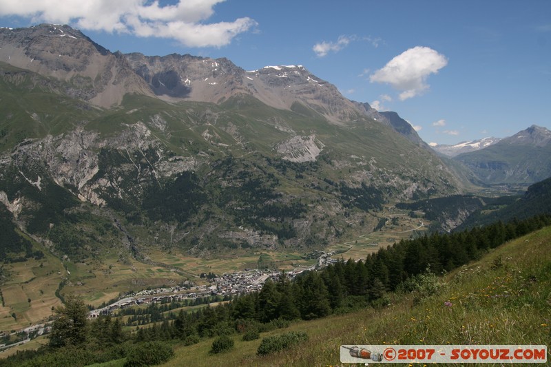 Vue sur Lanslebourg
