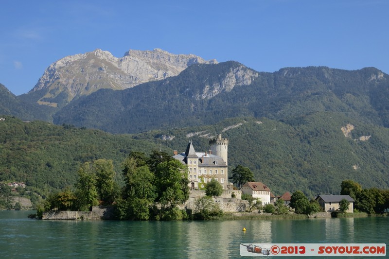 Tour du lac - Lanfonet et Chateau de Duingt
Mots-clés: Lac chateau Lanfonet Montagne Chateau de Duingt