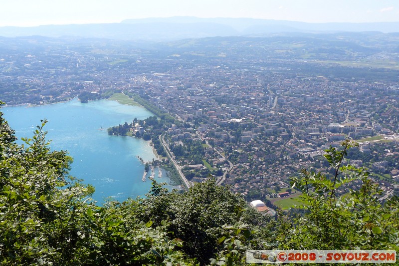 Mont Veyrier - vue sur Annecy
