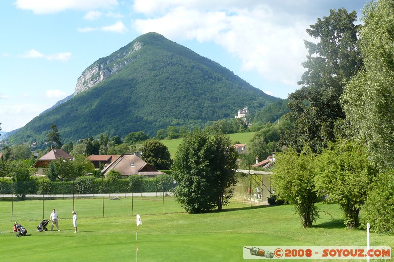 Sentier du Roc de Chere - Golf
