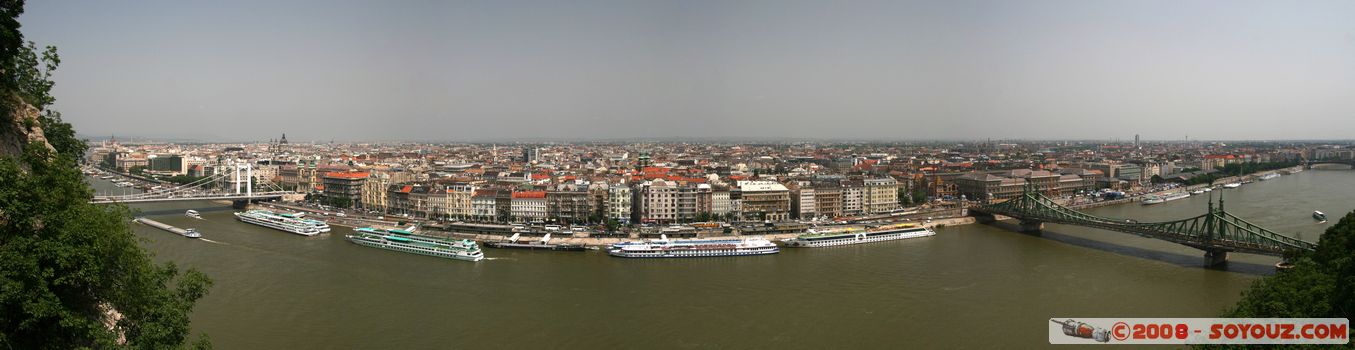Budapest - Gellert Hill - view on Pest - panorama
Mots-clés: bateau panorama Danube Riviere