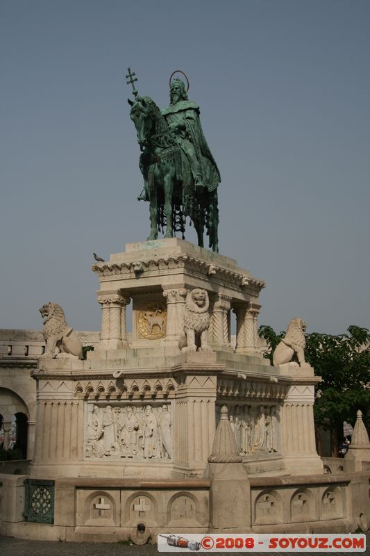 Budapest - Budai Var - Halaszbastya (Fisherman's Bastion)
Mots-clés: statue