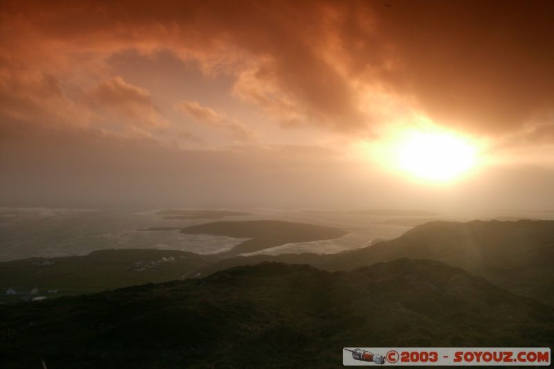 Connemara - Sky road Sunset
