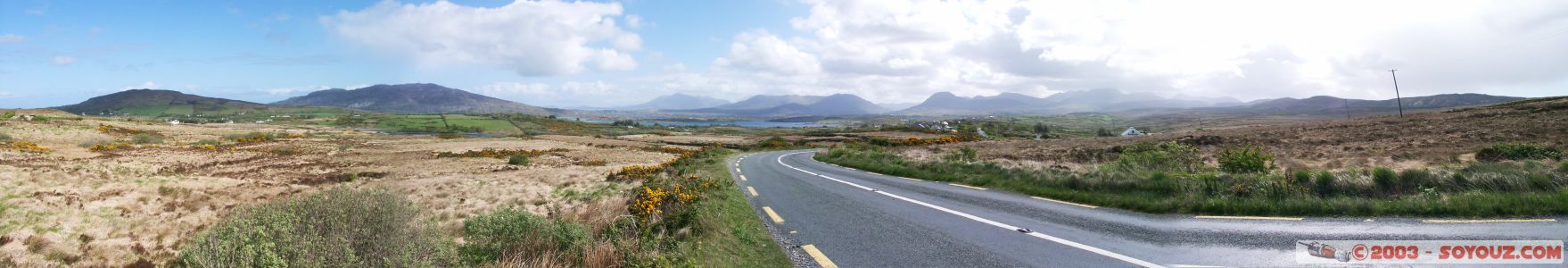 Connemara - Moyard - panoramique
