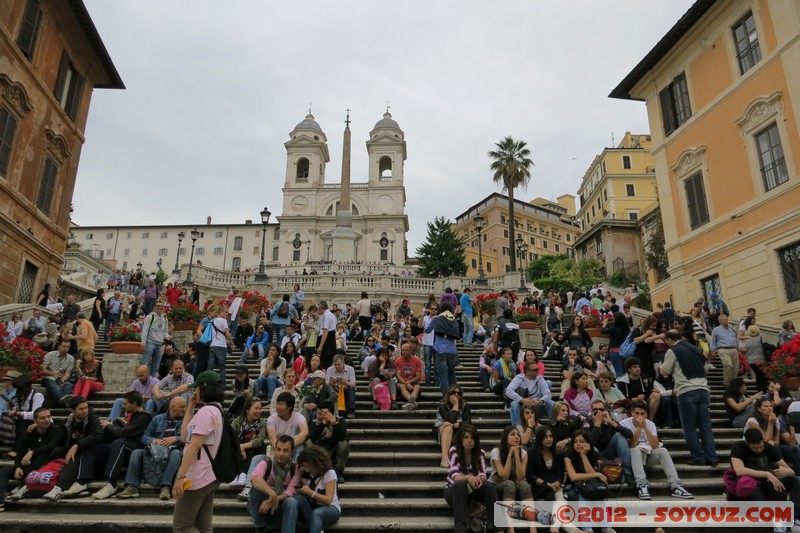 Roma - Piazza di Spagna - Scalinata di Trinita dei Monti
Mots-clés: Colonna geo:lat=41.90594021 geo:lon=12.48240420 geotagged ITA Italie Lazio Roma patrimoine unesco Scalinata di Trinita dei Monti Eglise