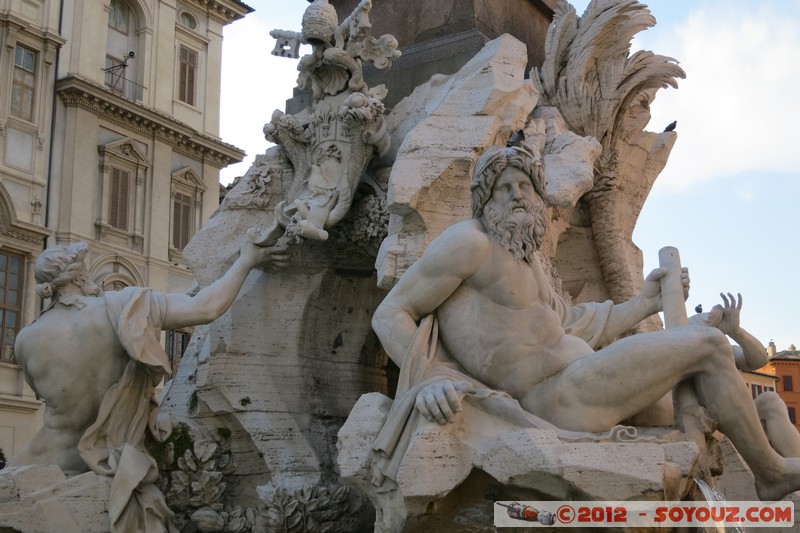 Roma - Piazza Navona - Fontana dei Quattro Fiumi
Mots-clés: geo:lat=41.89875127 geo:lon=12.47299507 geotagged ITA Italie Lazio Parione Roma patrimoine unesco Piazza Navona Fontaine statue