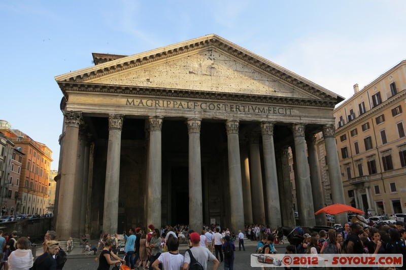 Roma - Pantheon
Mots-clés: geo:lat=41.89933512 geo:lon=12.47683738 geotagged ITA Italie Lazio Roma Sant&#039; Eustachio patrimoine unesco Pantheon Eglise Ruines Romain