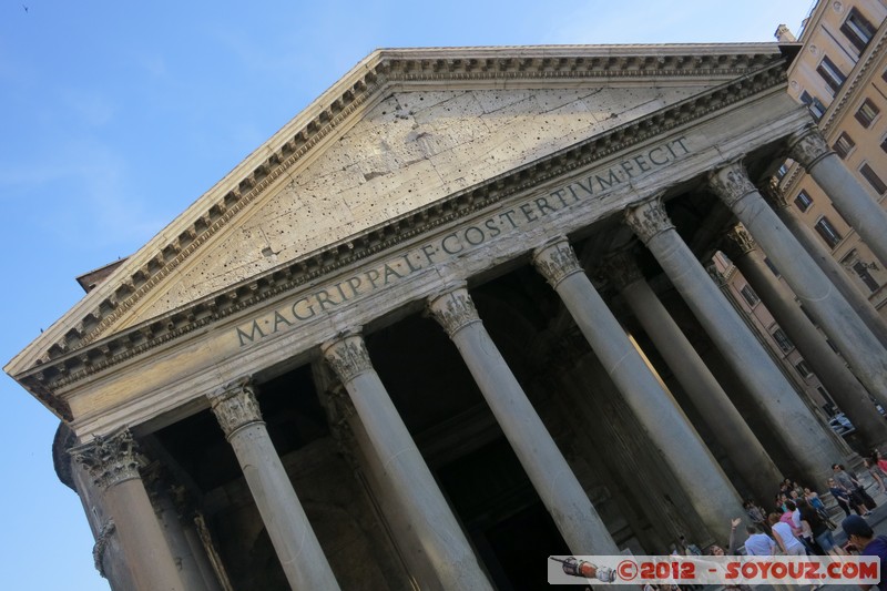 Roma - Pantheon
Mots-clés: geo:lat=41.89926935 geo:lon=12.47693857 geotagged ITA Italie Lazio Roma Sant&#039; Eustachio patrimoine unesco Pantheon Eglise Ruines Romain