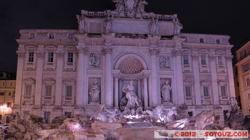 Roma di notte - Fontana di Trevi
Mots-clés: geo:lat=41.90091154 geo:lon=12.48332798 geotagged ITA Italie Lazio Pigna Roma Nuit Fontana di Trevi Fontaine panorama