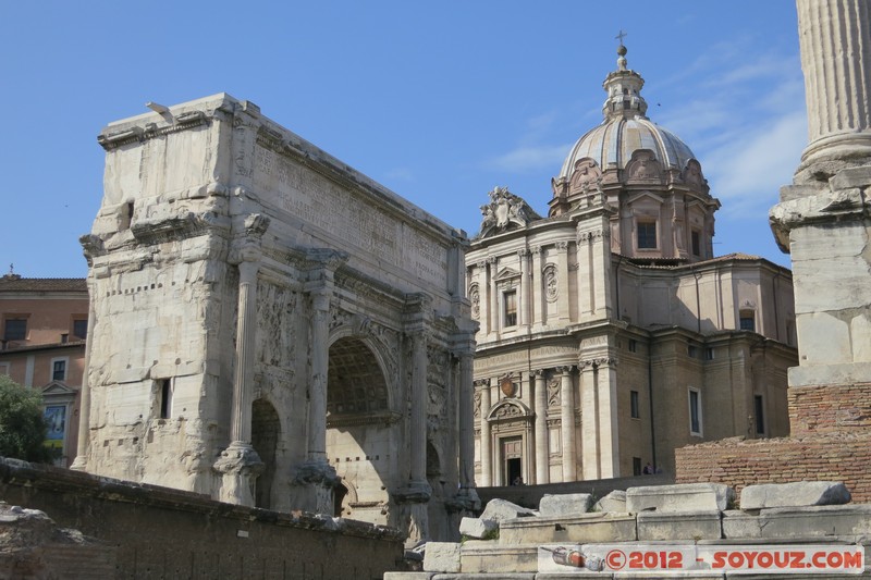 Roma - Foro Romano - Arch of Septimius Severus e Chiesa dei Ss. Luca e Martina
Mots-clés: geo:lat=41.89226645 geo:lon=12.48483506 geotagged ITA Italie Lazio Rom Roma patrimoine unesco Ruines Romain Arch of Septimius Severus