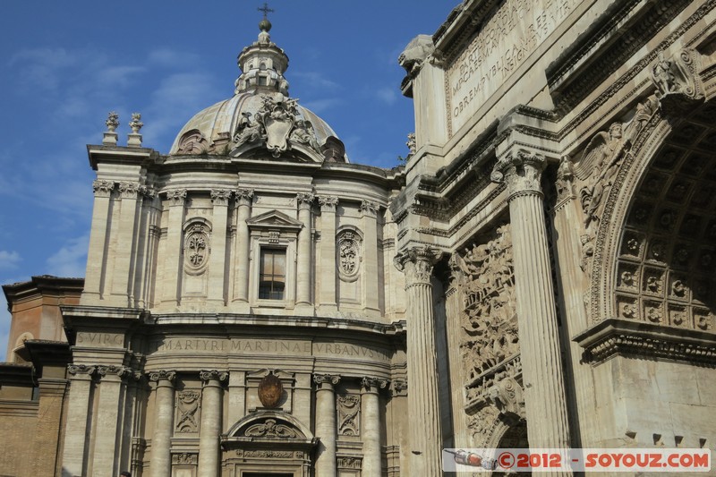 Roma - Foro Romano - Arch of Septimius Severus e Chiesa dei Ss. Luca e Martina
Mots-clés: geo:lat=41.89282906 geo:lon=12.48449792 geotagged ITA Italie Lazio Rom Roma patrimoine unesco Ruines Romain Arch of Septimius Severus