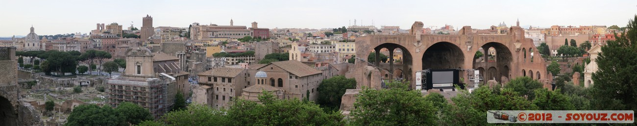 Roma - Visto da Colle Palatino - panorama
Mots-clés: Campitelli geo:lat=41.89059096 geo:lon=12.48671387 geotagged ITA Italie Lazio Roma patrimoine unesco Ruines Romain Colle Palatino panorama