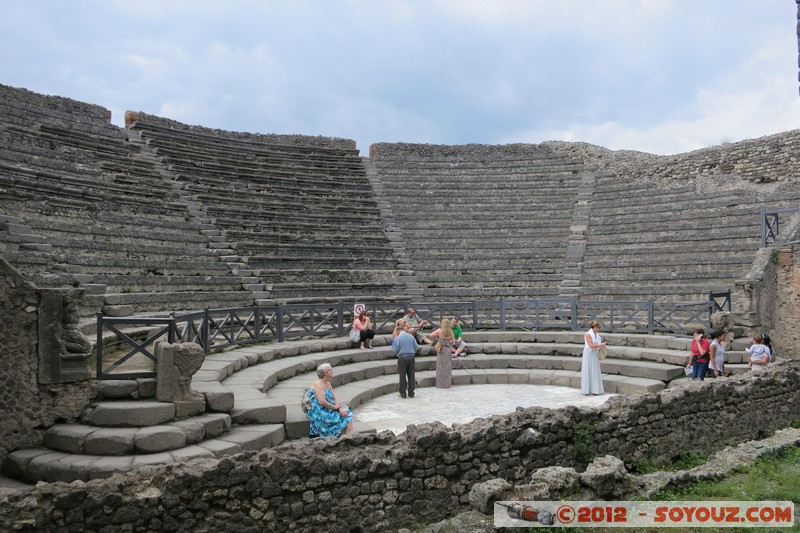 Pompei Scavi - Teatro Piccolo
Mots-clés: Campania geo:lat=40.74868228 geo:lon=14.48898272 geotagged ITA Italie Pompei Scavi Ruines Romain patrimoine unesco Regio VIII